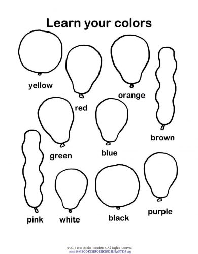 Learn Your Colors (By Coloring Balloons)