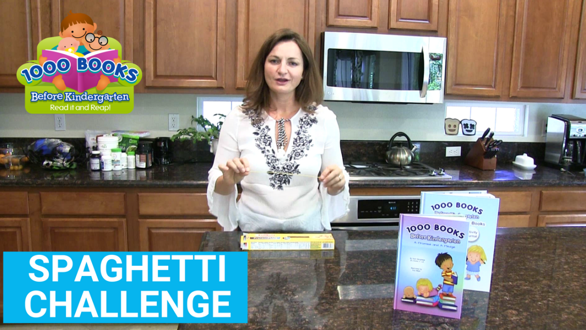Take the 1000 Books Before Kindergarten Spaghetti Challenge!
